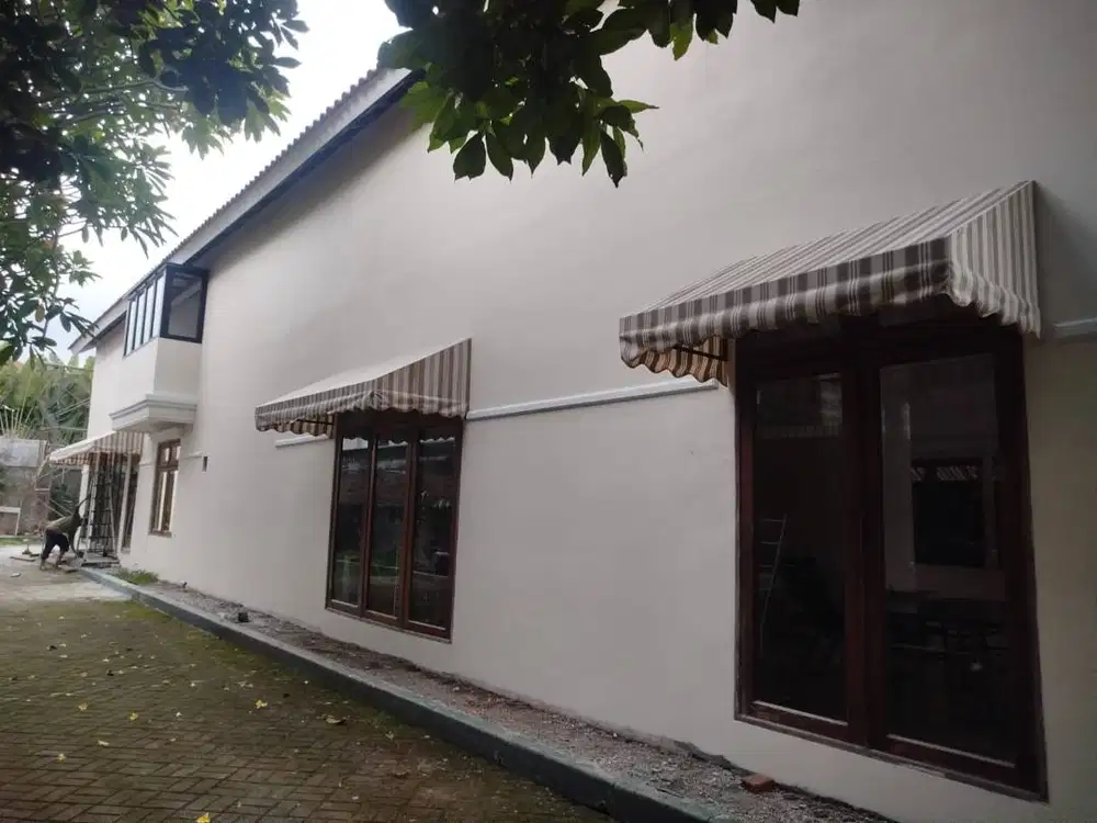 Bikin Rumah & Toko Makin Keren dengan Kanopi Kain Awning
