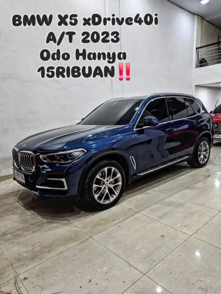 (7 Seater) BMW X5 xDrive40i A/T 2023 / 2024 biru