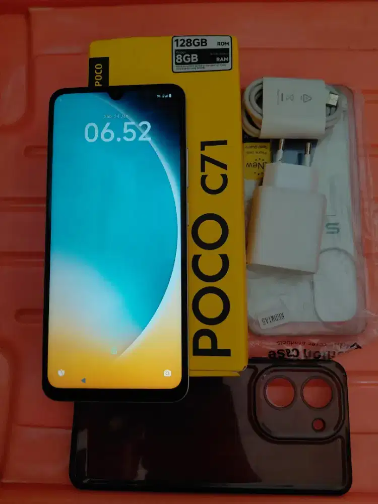 Poco C71 RAM 4+4/128GB Seminggu pakai Garansi ON Jan 2027 istimewa