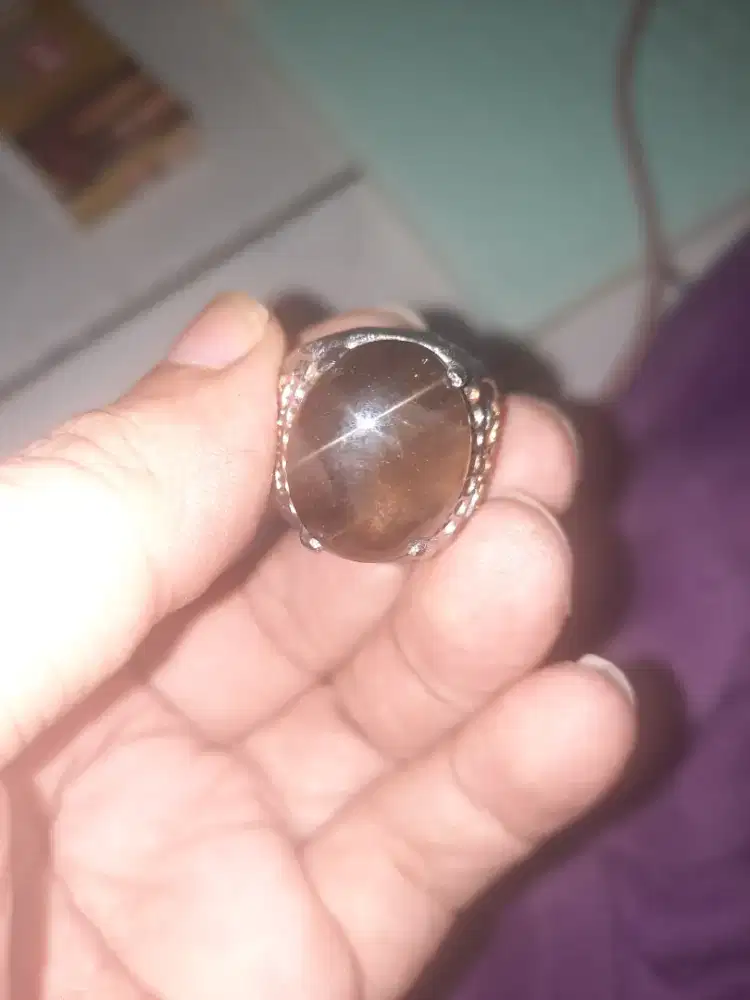 Brown Safir Batu permata