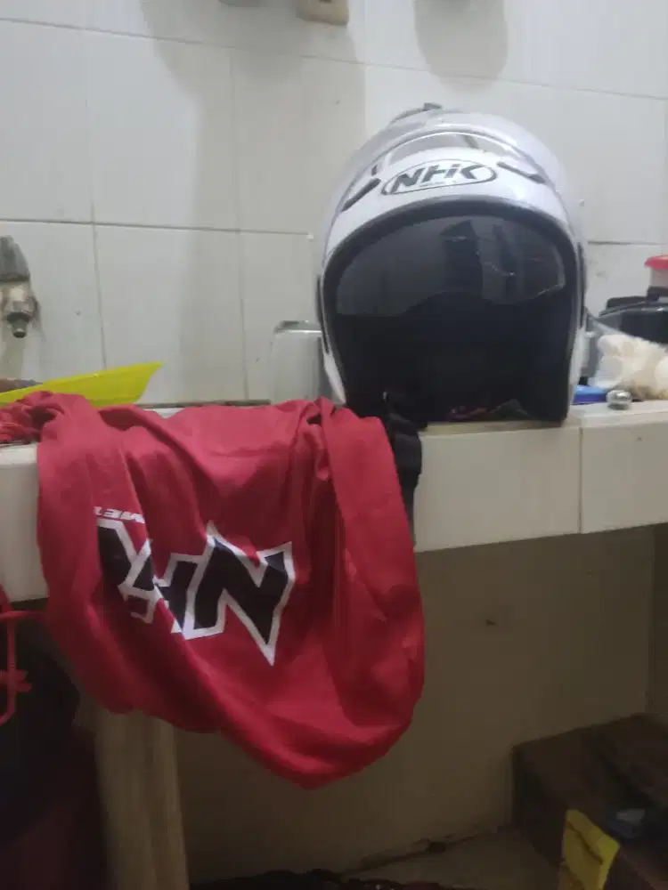 Helm NHK double visor