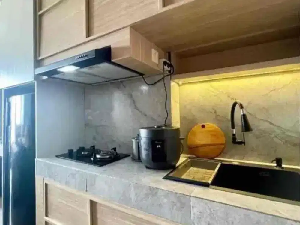 Murah‼️Dijual  apartemen Puncak Dharmahusada japandi industrial