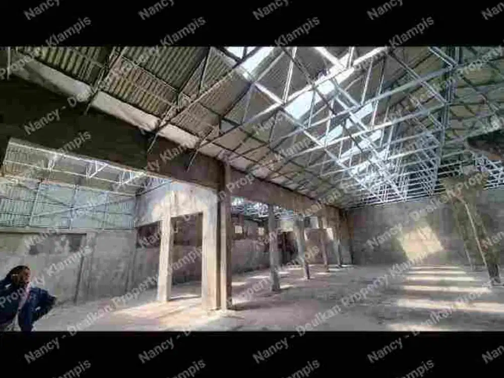 Gudang+Rumah 2in1 dijual/disewakan siap huni