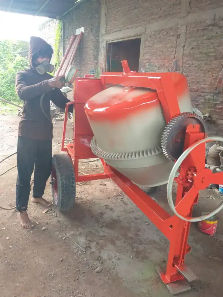 Mesin molen ban roda mobil