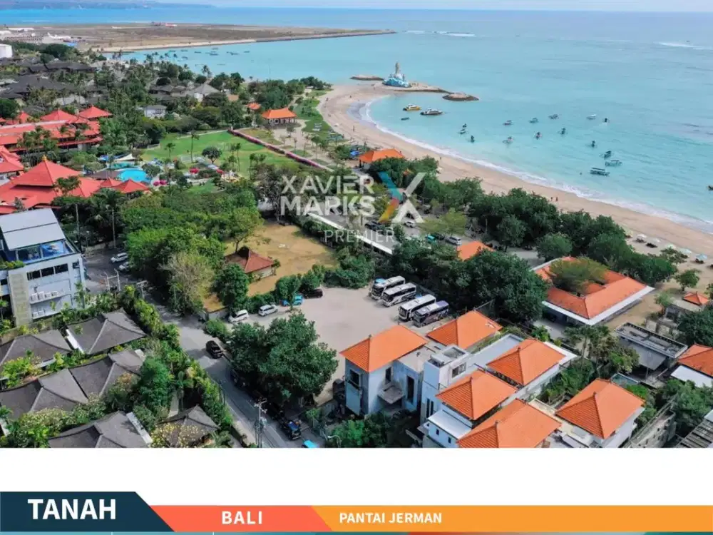 Tanah BEACHFRONT Di Pantai Jerman, Jalan Wana Segara Kuta Bali(OLX497)