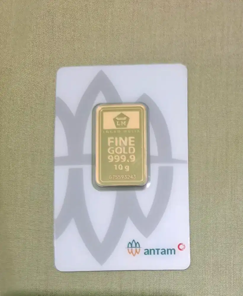Di Jual Emas Antam 10gr 2025 certieye TRANSAKSI COD