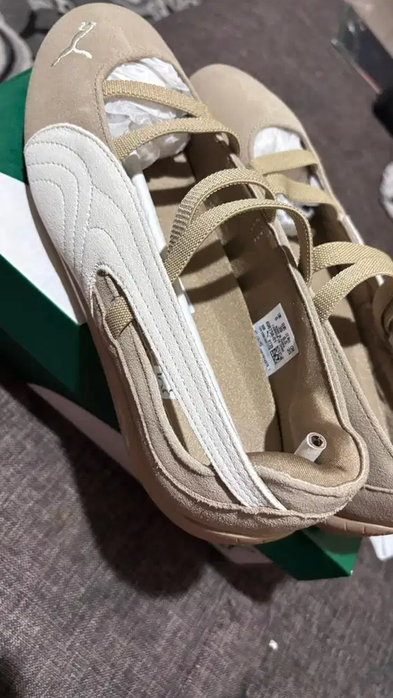 Puma Speedcat Ballet Beige BNIB Size 39 | Baru, Belum Pernah Dipakai