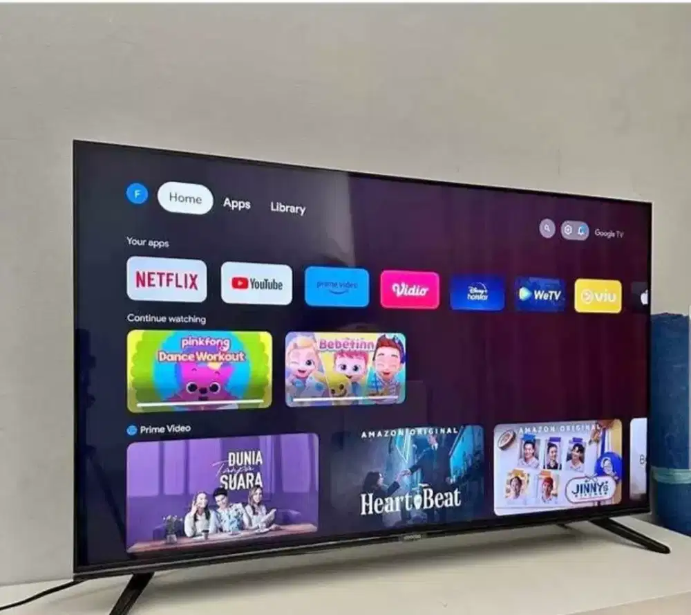 Tv panasonic 43inc + bosster minus pemakaian aja selebihnya no minus