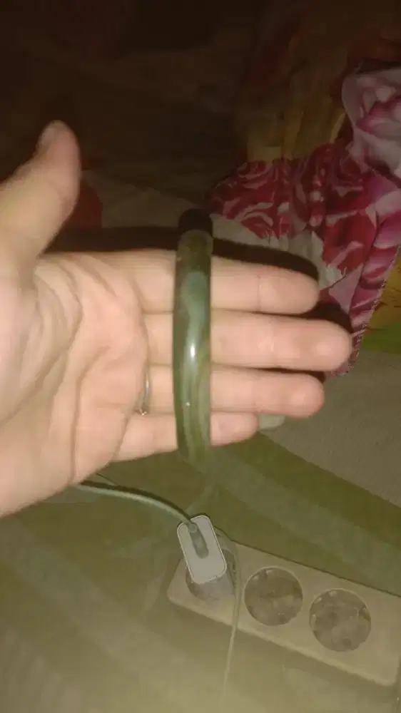 batu gelang giok asli