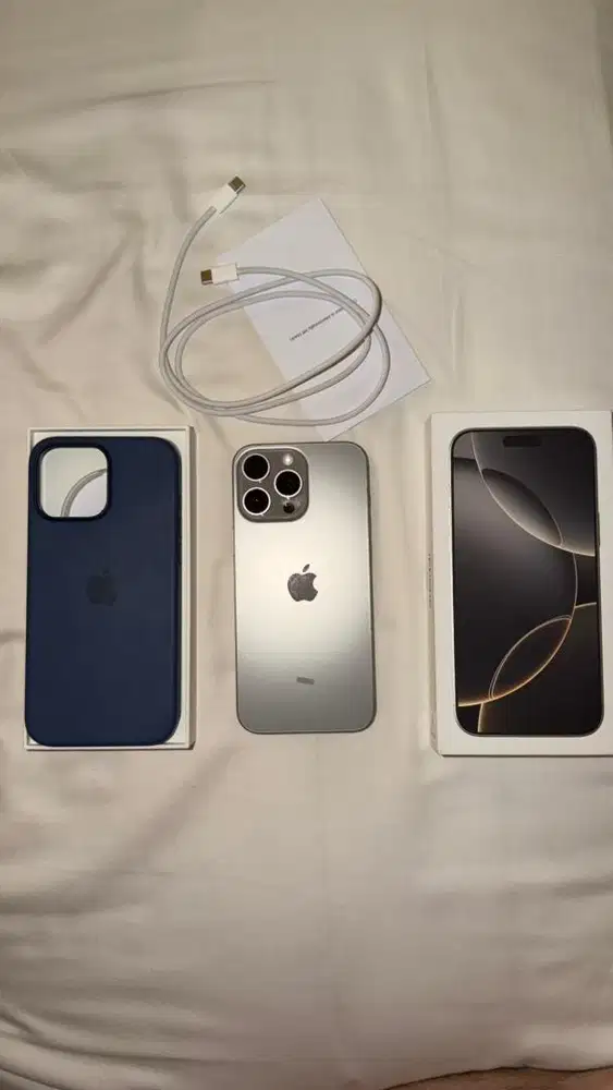 iPhone 16 Pro Max 512 Natural Titanium Ex-Digimap Garansi s.d. Jul 26