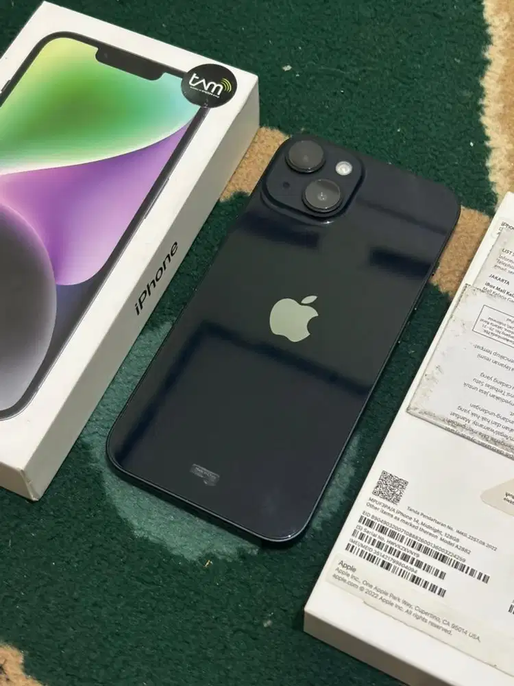 iPhone 14 128GB Midnight Ex iBox Muluss !!