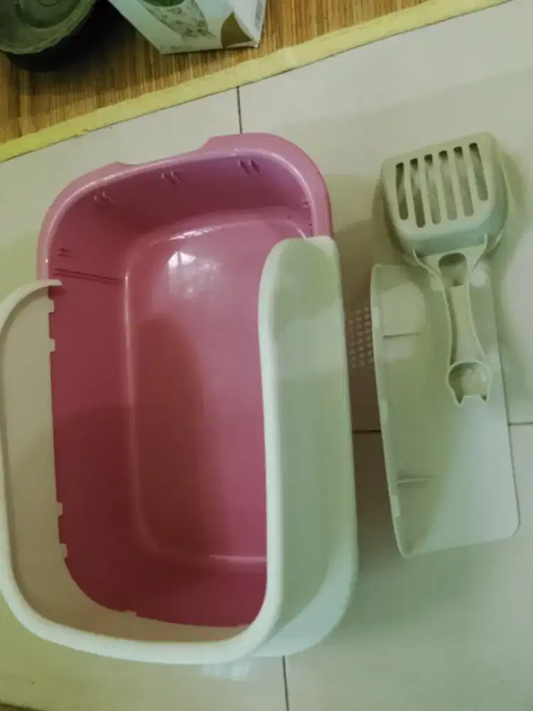 tempat mandi atau pup kuucing