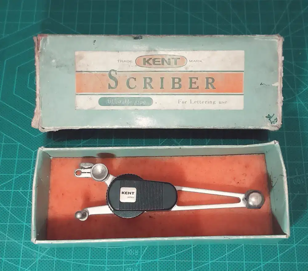 Jual Alat SCRIBER (KENT) buat huruf & angka  Drafter / Arsitek