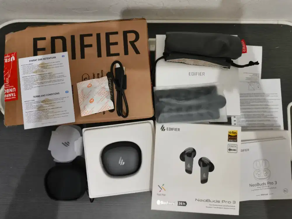 Edifier Neobuds 3 Pro warna hitam