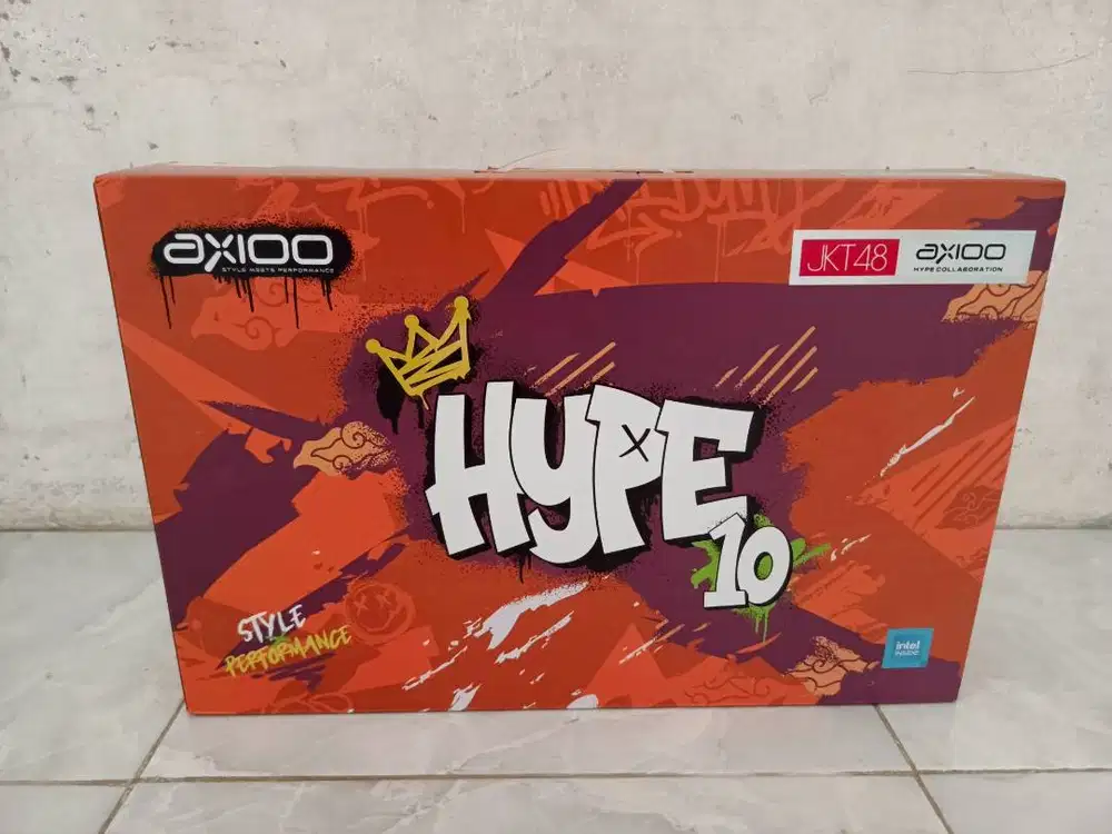 Laptop Axioo Hype 10 JKT 48 8/256 Baru Segel Garansi Resmi 1 Tahun