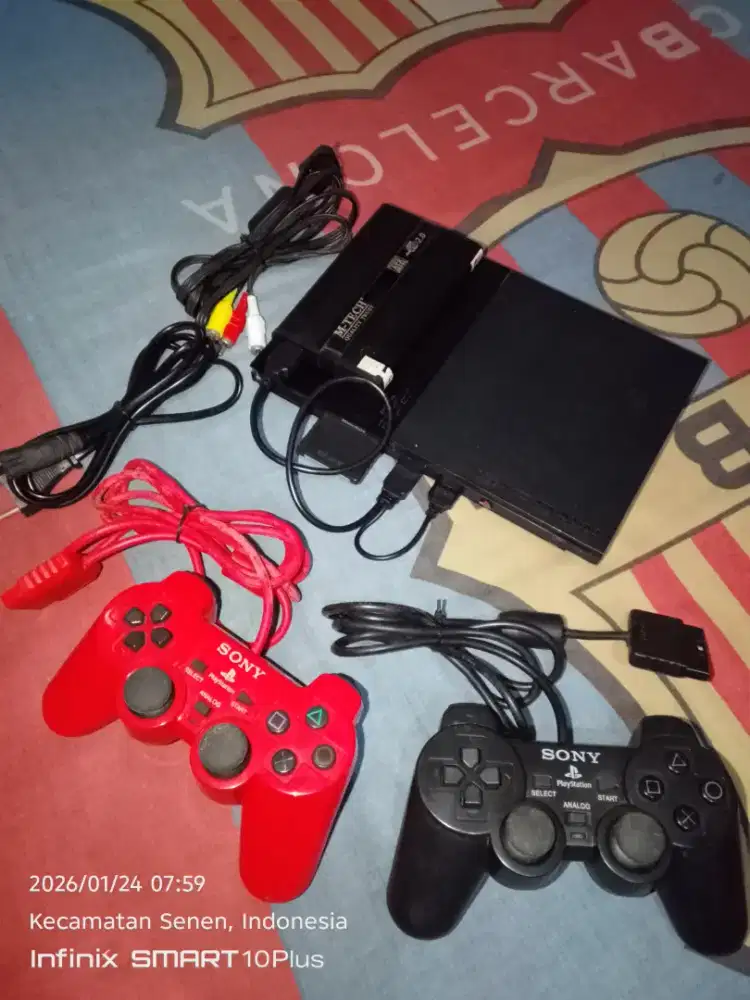 Ps2 slim (Fortuna) HDD game PS2 & PS1