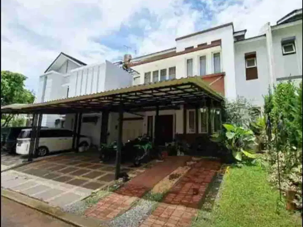 Dijual Rumah The Green Cluster Blossom Ville BSD City Hadap Barat Daya