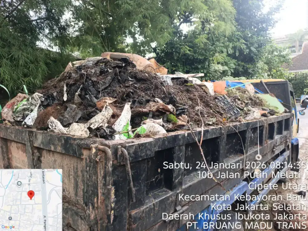 Jasa angkut puing dan sampah
