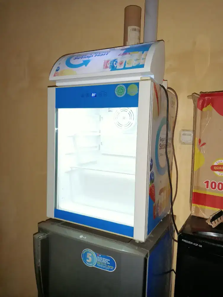 Showcase mini masih orisinil pabrik