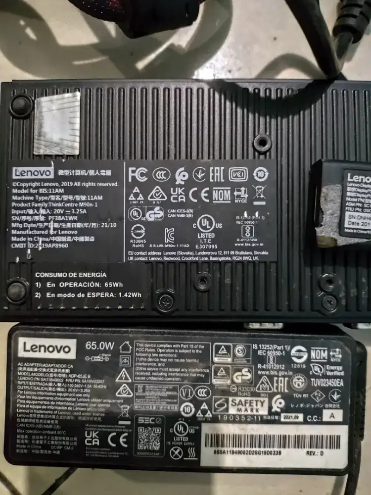 Mini pc lenovo thinkcentre m90n-1 ex kantor