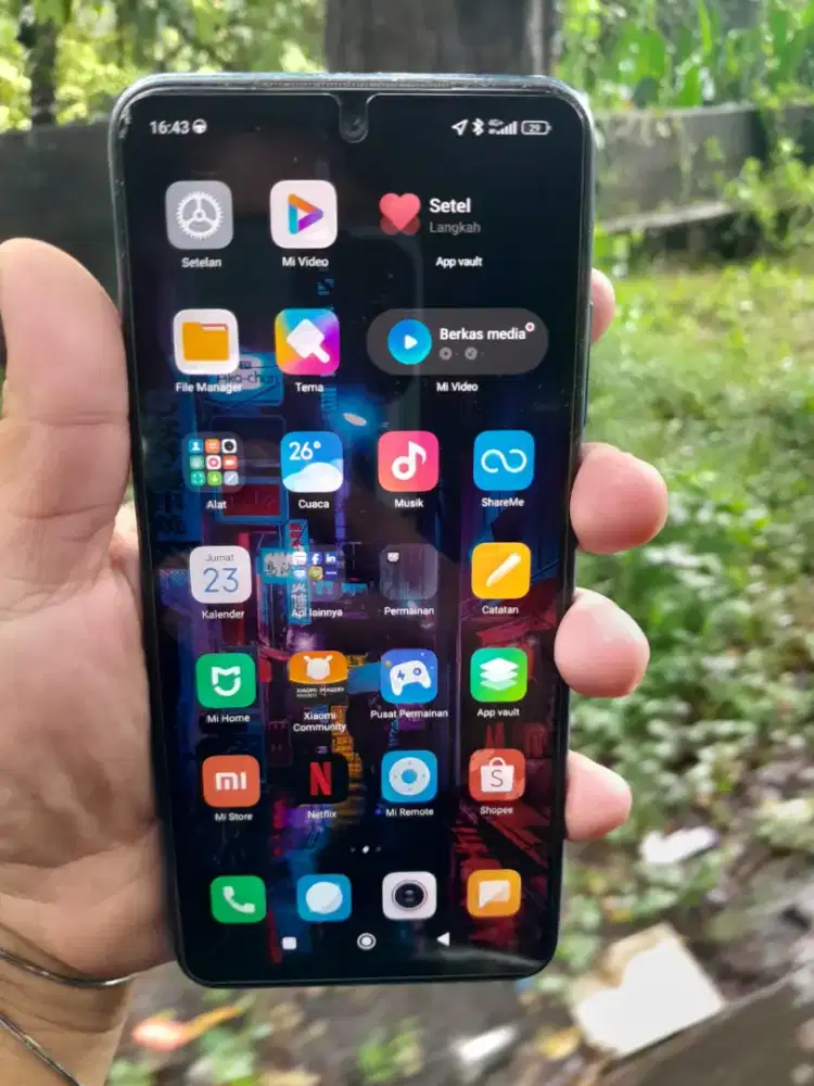 Xiomi redmi note 10s hp casan ram 8+3 128GB no minus full ori