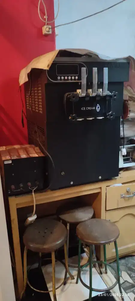 ESKRIM MESIN 3 TUBE NORMAL ORI SEGEL