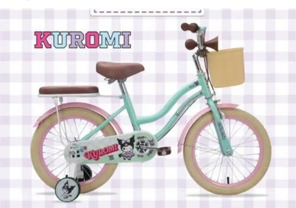 sepeda anak untuk cewek ukrn 18 inci