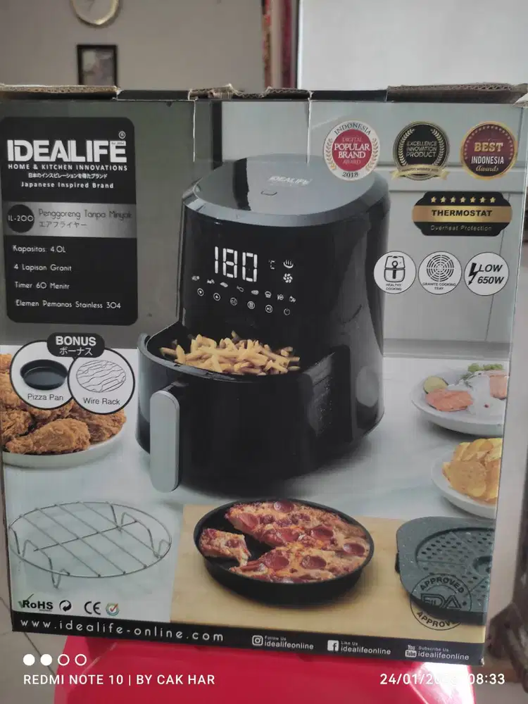 Penggorengan tanpa minyak