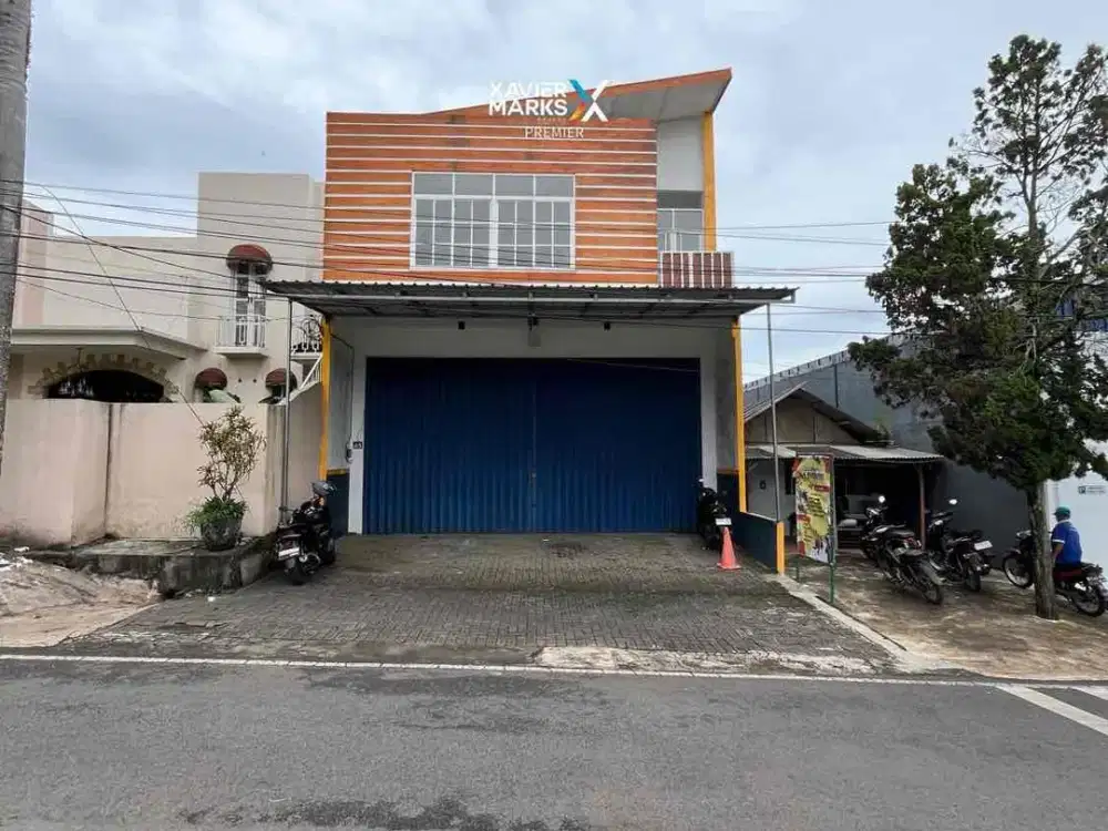 gudang strategis dekat exit tol murah poros jalan cemorokandang kedungkandang