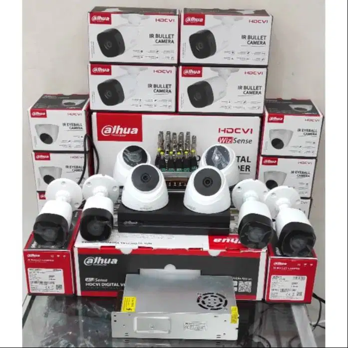 Paket cctv 16 Channel Kamera Dahua 2.0MP
