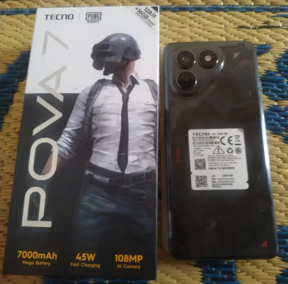 Tecno Pova 7 4G 8/128 Fullset