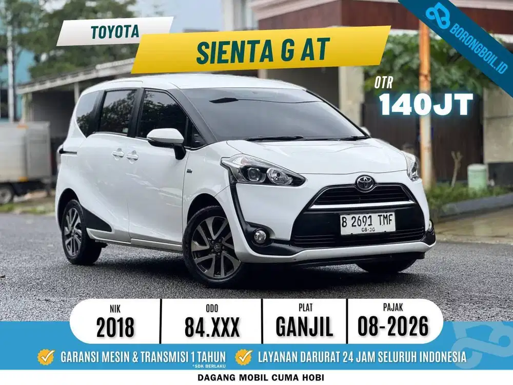 Toyota sienta G 2018 AT