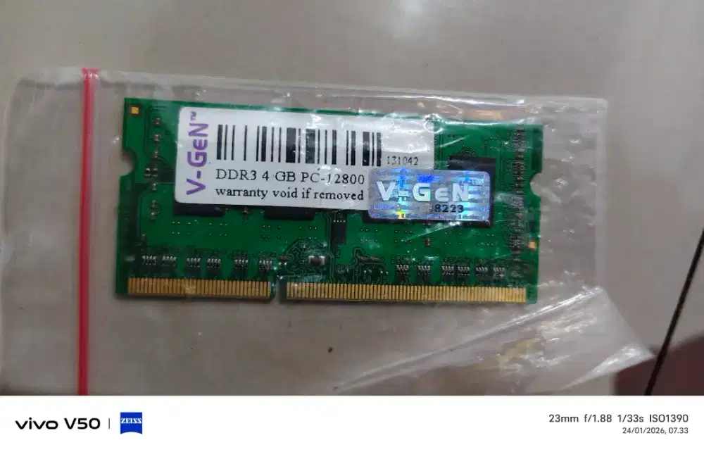 Ram laptop vgen ddr3 PC 12800
