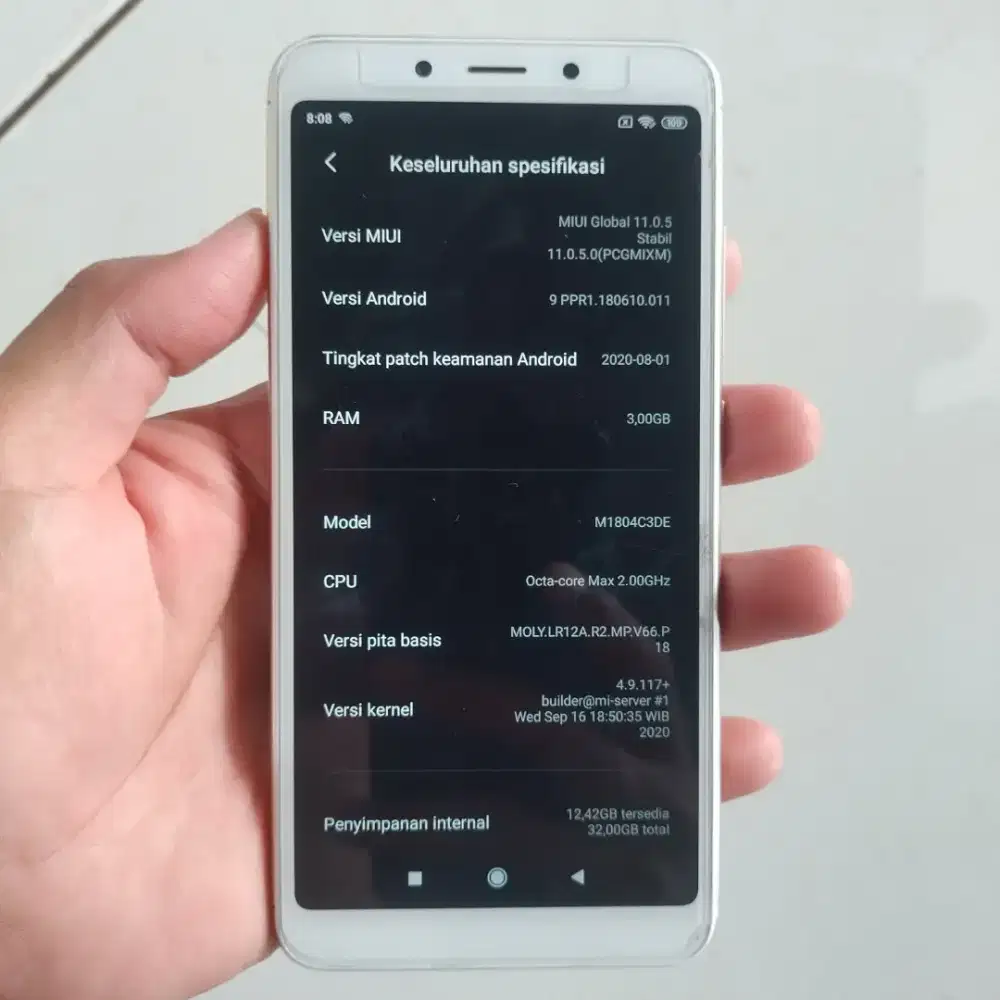 Xiaomi Redmi 6 Gold 3GB 32GB