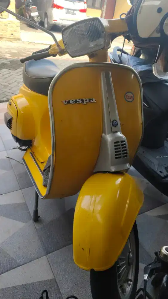 Vespa PTS 100 Special smallframe 1983 upgrade
