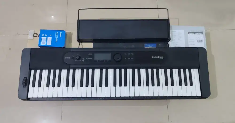 Casio CTS400 lengkap bagus, bisa flash disk