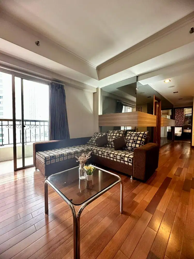 DISEWAKAN APARTEMEN WATERPLACE 2BR 85m2 FULL FURNISHED PAKUWON