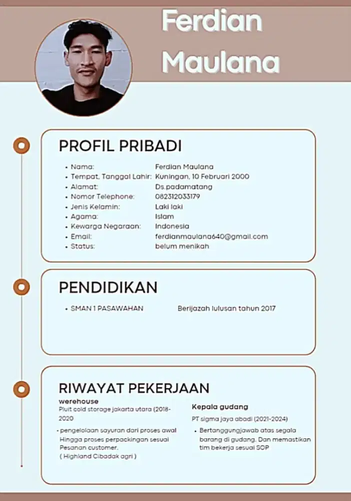 Cari pekerjaan. Ingin bekerja