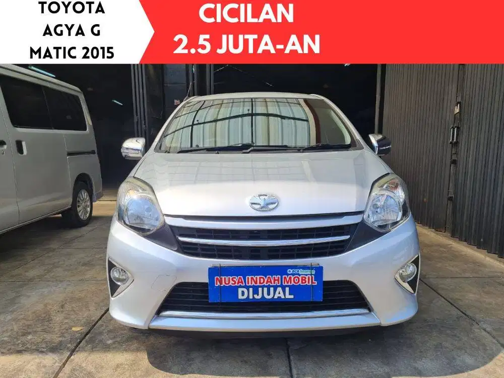 CICILAN RINGAN Toyota Agya G MATIC 2015