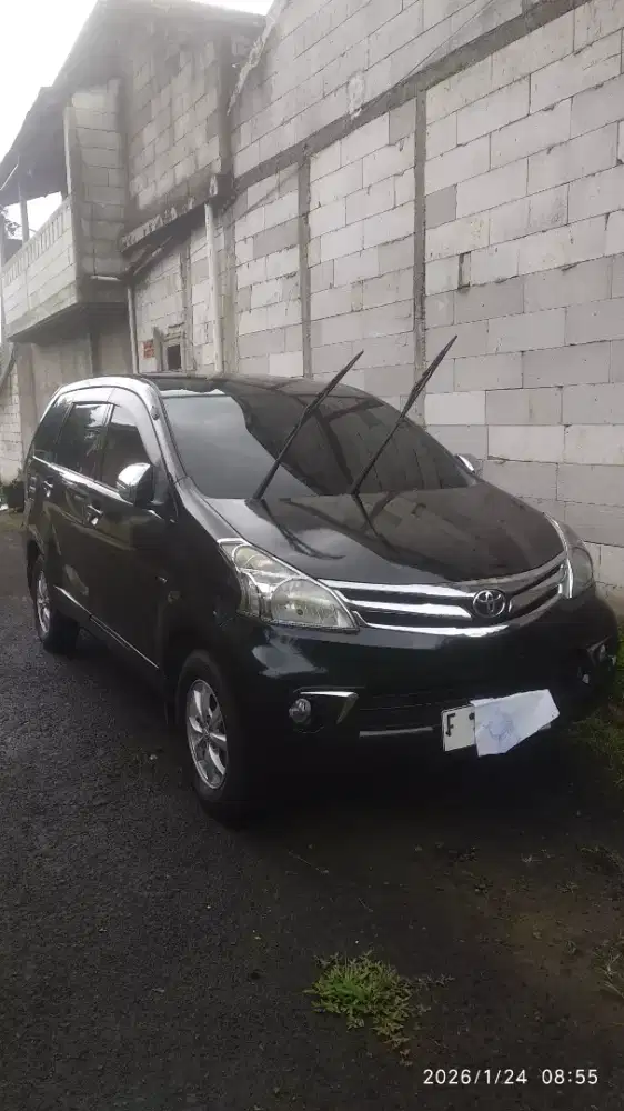 Avanza type G 2013 manual HITAM  SS lengkap pajak hidup