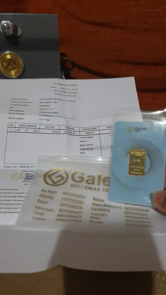 Logam mulia galeri 24 5gr