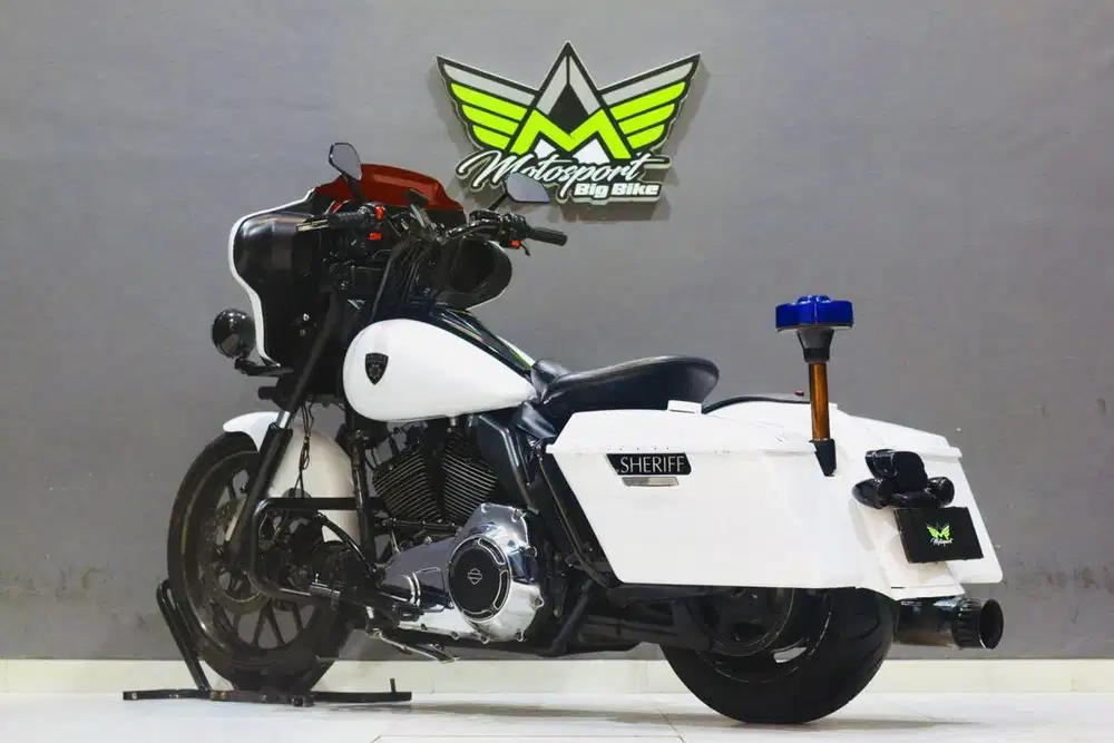 Harley davidson Electra police MABUA OFF THE ROAD siap gass