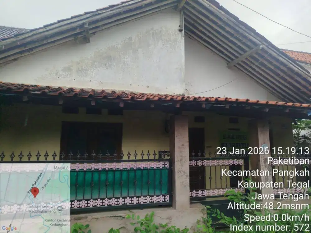 DIJUAL Rumah Lokasi : Desa Paketiban, Kecamatan Pangkah.
