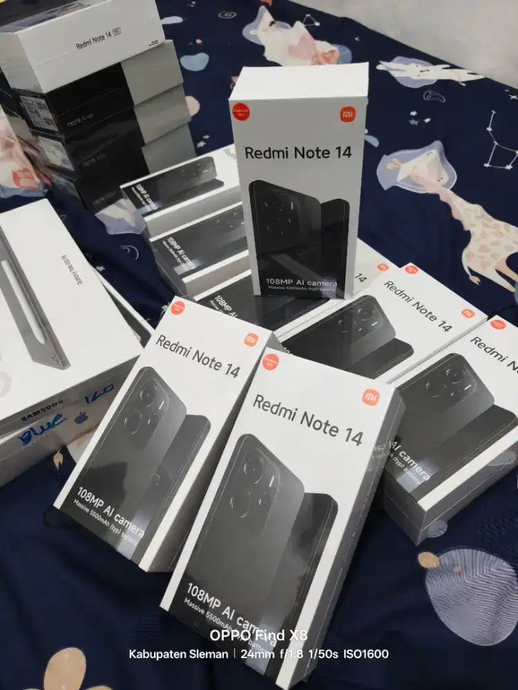 Redmi Note 14 Ram 8/128Gb Baru segel