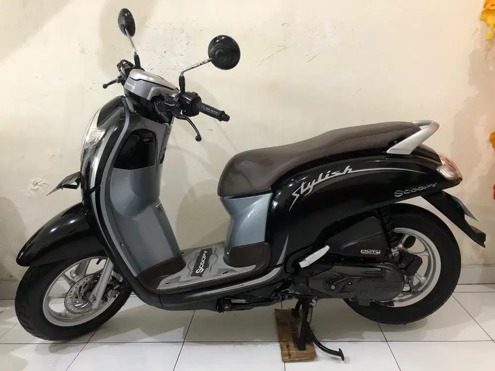 Honda Scoopy Stylish Th.2020 hitam!!