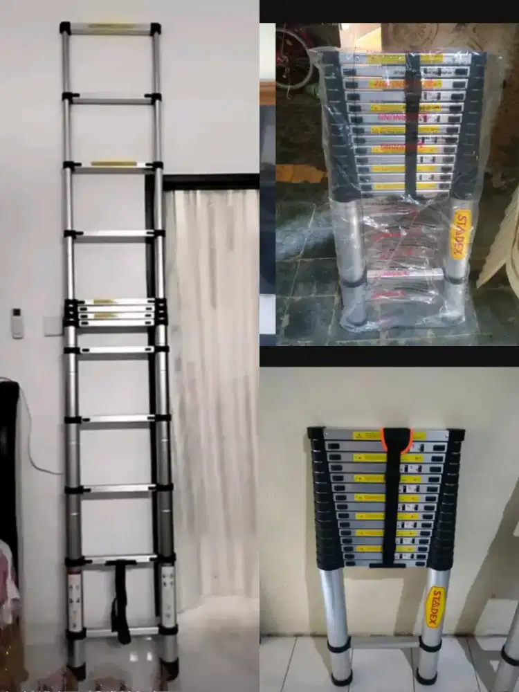 Tangga teleskopik single 4.4m