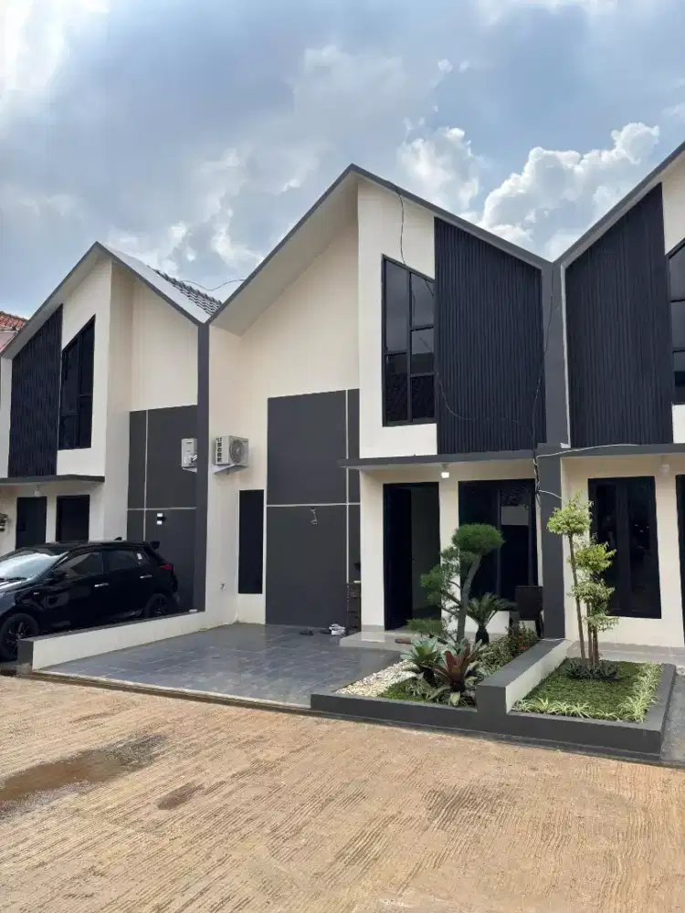 Rumah bebas banjir dekat stasiun