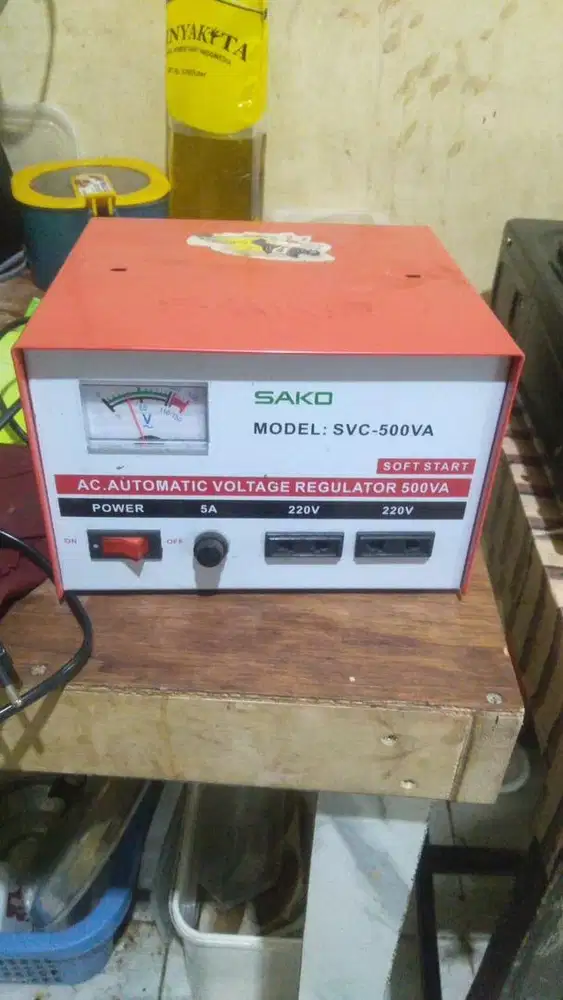 JUAL STABILIZER SAKO 500 va ( second)