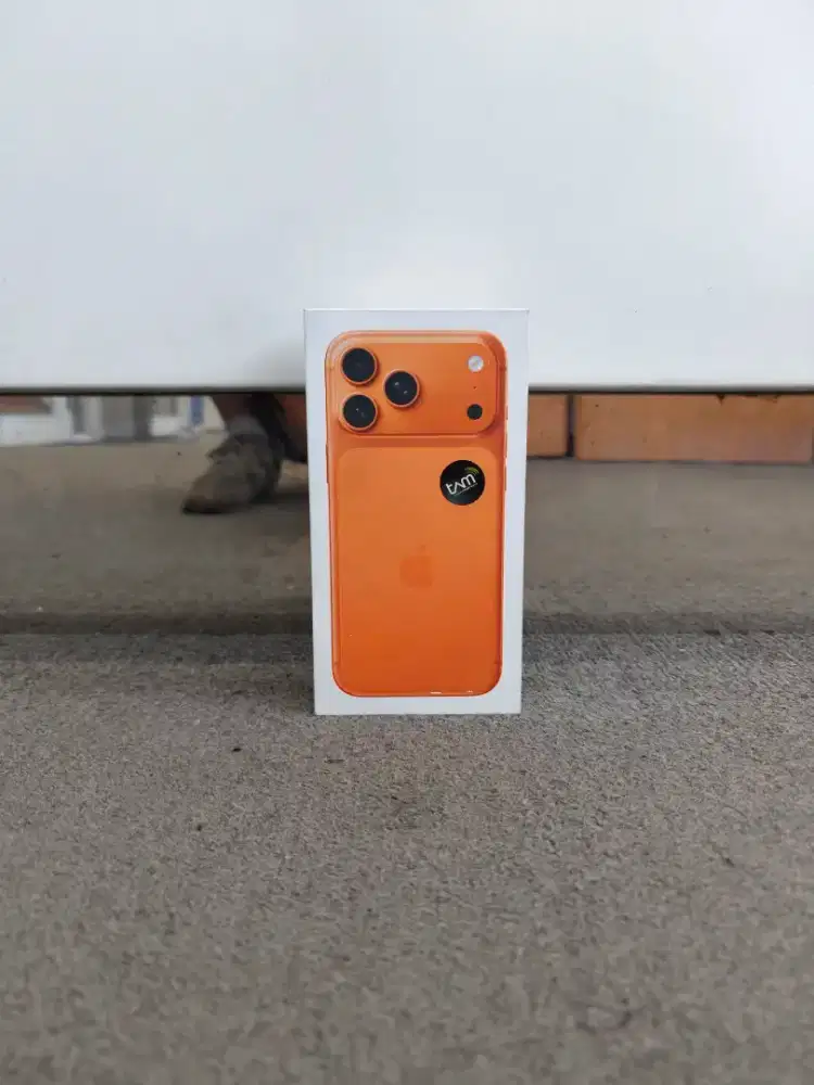iPhone 17 Pro Max 256Gb Orange Ibox Siap Antar