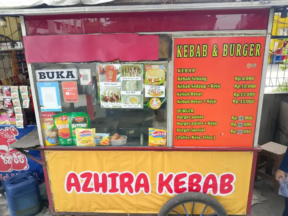 Jual / operalih tempat usaha kebab dan es kopi